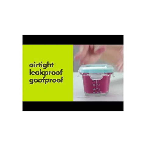 4 oz Glass Baby Blocks™ Freezer Storage Containers