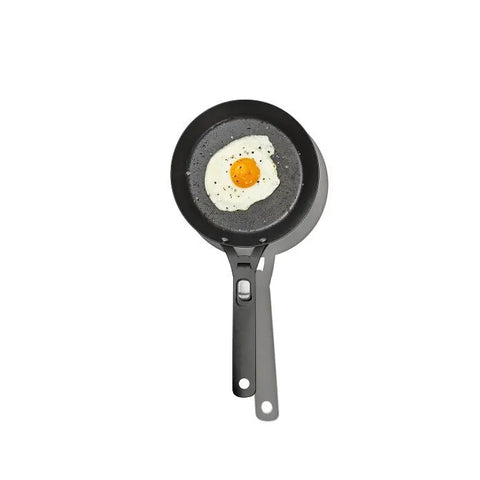Carbon Steel With Removable Handle 8in Pan