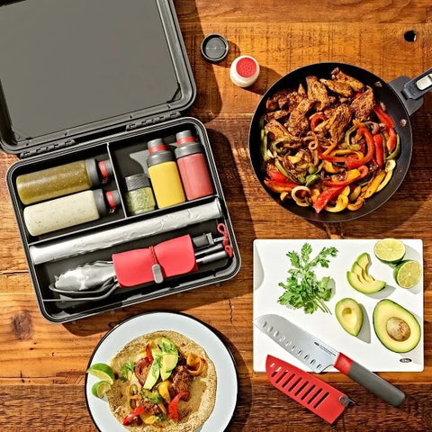 Outdoor Camp Kitchen Prep Set