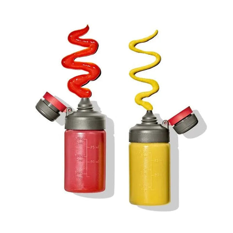 Outdoor 7-Piece Spice Shaker & Squeeze Bottle Set