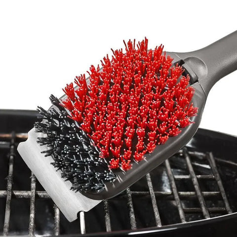 Outdoor Nylon Grill Brush Set of 2 Replacement Heads