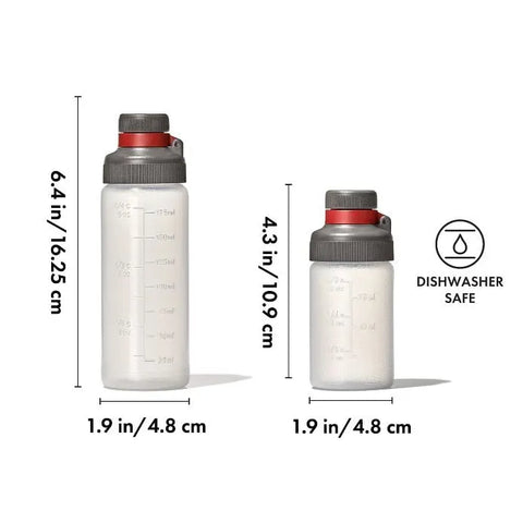 Outdoor 7-Piece Spice Shaker & Squeeze Bottle Set