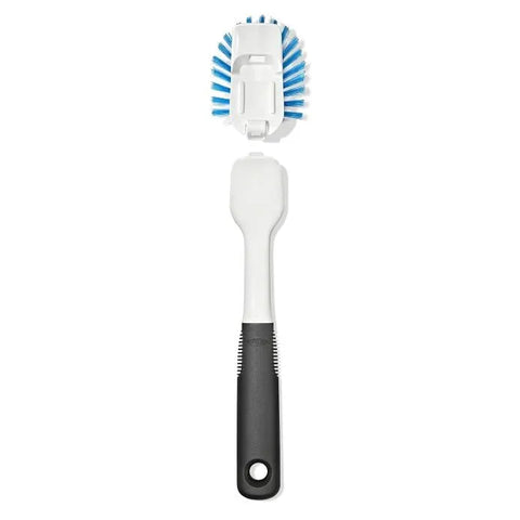 Nylon Bristle Dish Brush with Refills