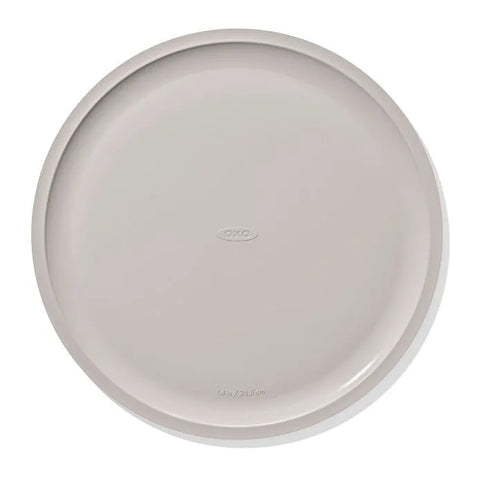 Non-Stick Pro Ceramic Coated Metal Bakeware 14" Pizza Pan - Biscuit