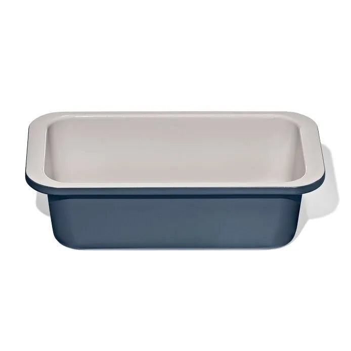 Non-Stick Pro Ceramic Coated Metal Bakeware 1Lb Loaf Pan – Storm Blue