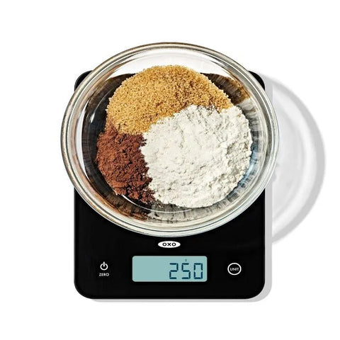OXO Good Grips 22 lb Everyday Glass Food Scale
