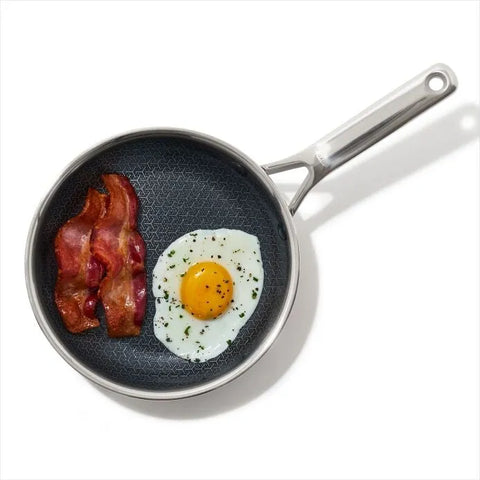 Trident Hybrid Non-Stick Stainless Steel 8 in Fry Pan