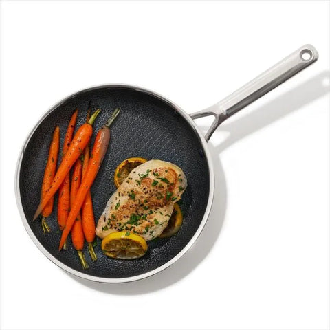 Trident Hybrid Non-Stick Stainless Steel 10 in Fry Pan