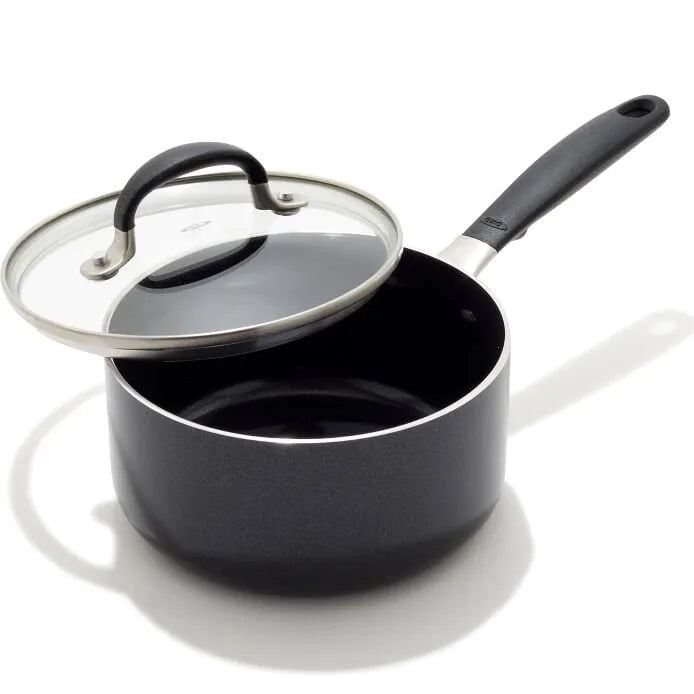 OXO Stainless Steel Everyday 1.6 qt Saucepan with Lid