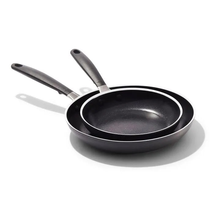OXO Stainless Steel Everyday 2-Piece Frypan Set