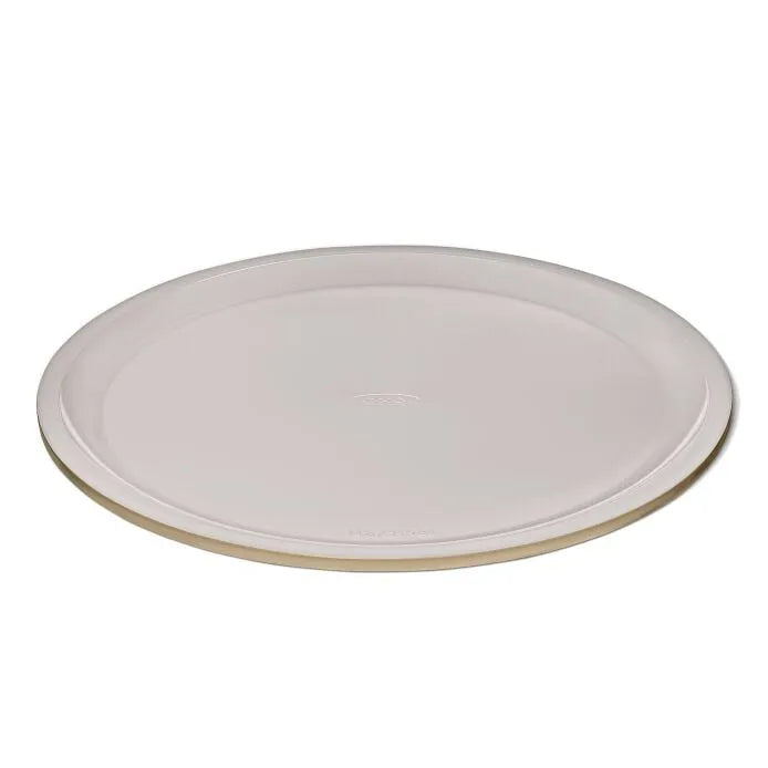 Non-Stick Pro Ceramic Coated Metal Bakeware 14" Pizza Pan - Biscuit