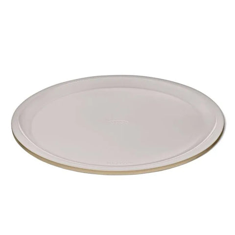 Non-Stick Pro Ceramic Coated Metal Bakeware 14" Pizza Pan - Biscuit