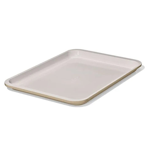 Non-Stick Pro Ceramic Coated Metal Bakeware Quarter Sheet Pan - Biscuit
