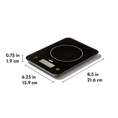 Everyday Glass Food Scale 11lbs/5kg