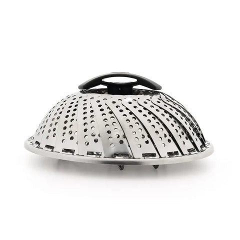 Stainless Steel Steamer with Extendable Handle