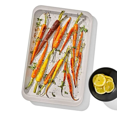 Non-Stick Pro Ceramic Coated Metal Bakeware Half Sheet Pan - Biscuit