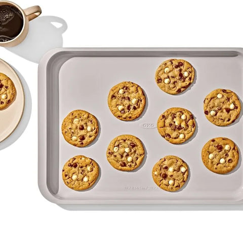 Non-Stick Pro Ceramic Coated Metal Bakeware Half Sheet Pan - Storm Blue