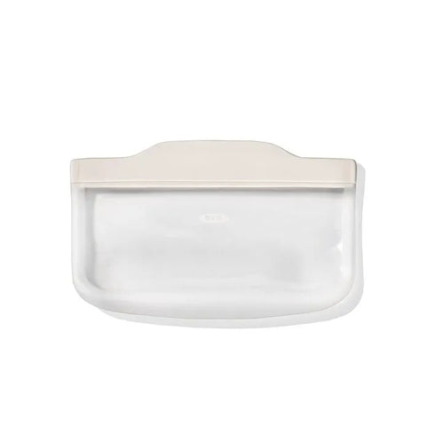 Silicone Reusable Bag - Snack Bag (12 oz) - Oat
