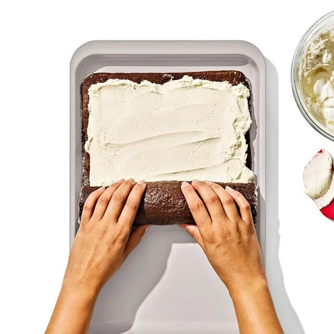 Non-Stick Pro Ceramic Coated Metal Bakeware Jelly Roll Pan - Biscuit