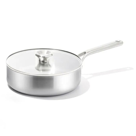 Stainless Steel Mira Series 3.3qt Saute And Lid