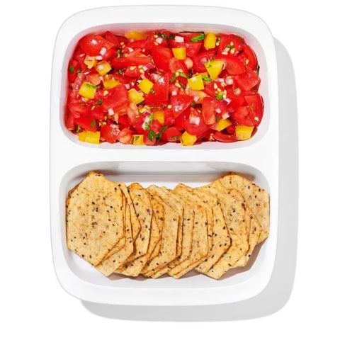 Prep & Go 2-Cup Divided Container