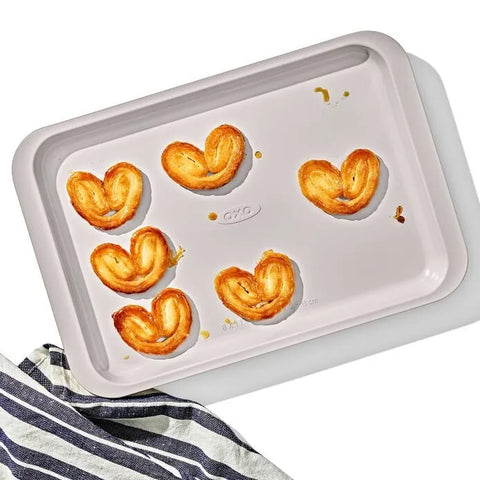 Non-Stick Pro Ceramic Coated Metal Bakeware Quarter Sheet Pan - Storm Blue