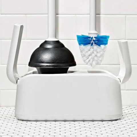 Toilet Brush & Plunger Set