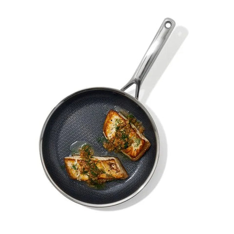 Trident Hybrid Non-Stick Stainless Steel 2-Piece Frypan Set