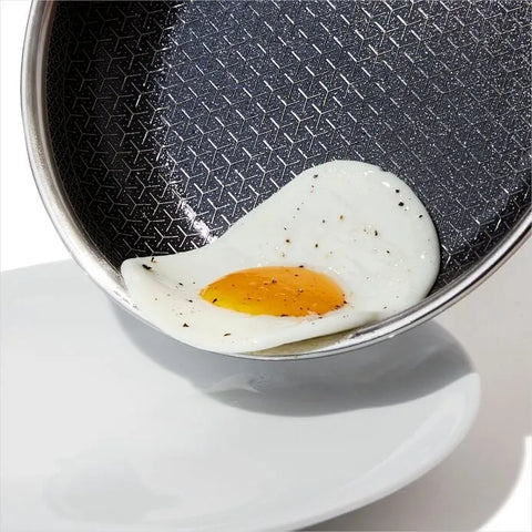 Trident Hybrid Non-Stick Stainless Steel 10 in Fry Pan