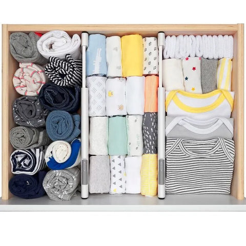 OXO TOT Expandable Dresser Drawer Divider - 4 Pack
