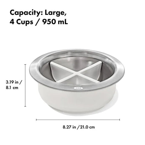 OXO Pet Easy-Clean Slow Feeder - Large, 4 Cups/950 ml