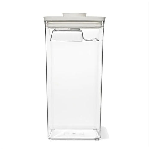 POP Container with Scoop — Big Square Tall — 6 Qt/5.7 L