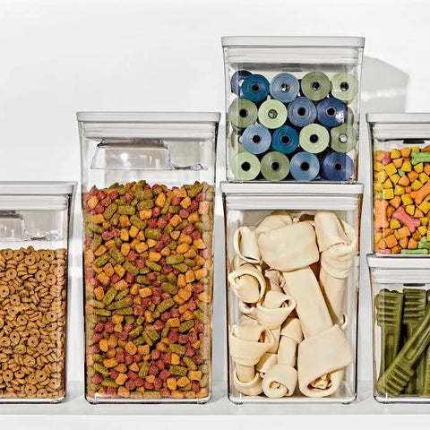 OXO Pet POP Container — Small Square Short — 1.1 Qt/1 L