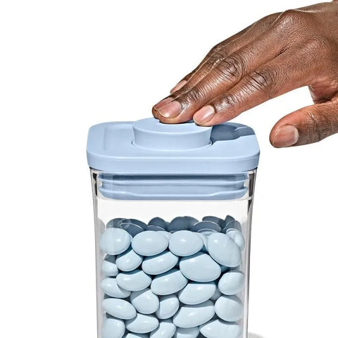 3-Piece POP Container Set with Mini Scoops - Sky Blue
