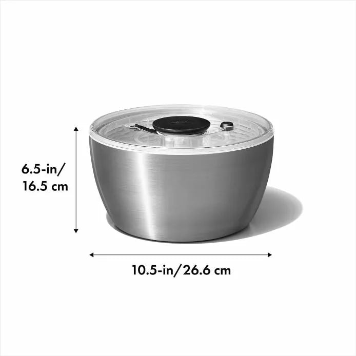 Steel Salad Spinner