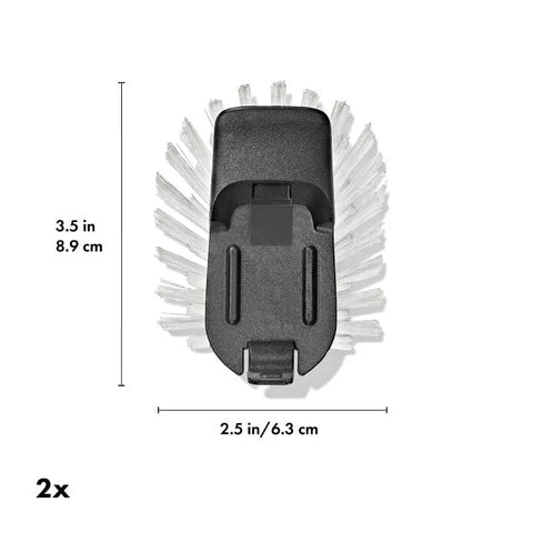 Steel Dish Brush Refill – 2-Pack