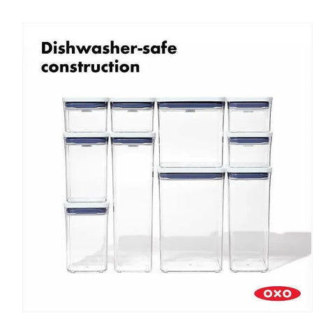 POP Container - Mini Square Mini (0.2 Qt.)