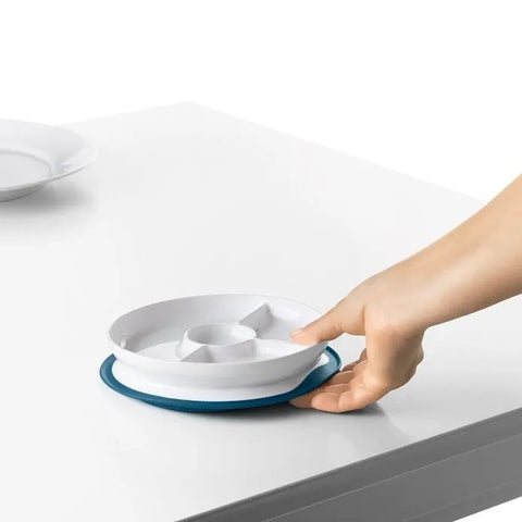 Stick & Stay Suction Divided Plate