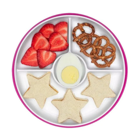Stick & Stay Suction Divided Plate