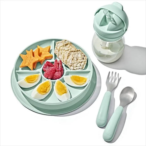 Stick & Stay Suction Divided Plate