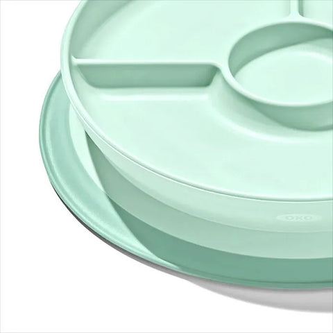 Stick & Stay Suction Divided Plate