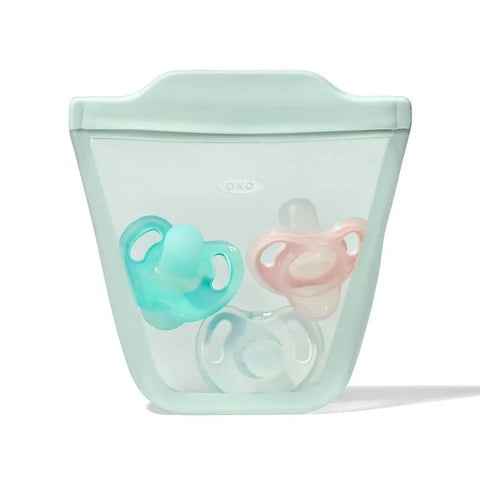 Tot Silicone Reusable Bags – 2 Piece Mixed Snack Set