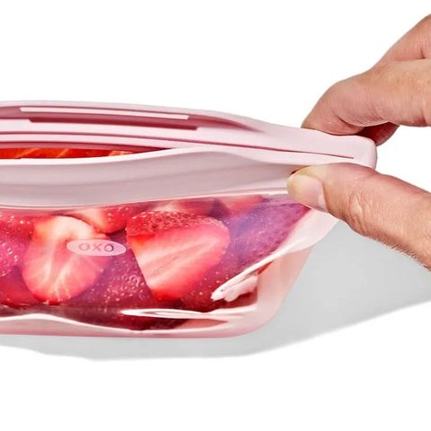 Tot Silicone Reusable Bags – 2 Piece Mixed Snack Set