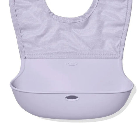 Roll-Up Bib - 2 Pack - Lilac And Opal
