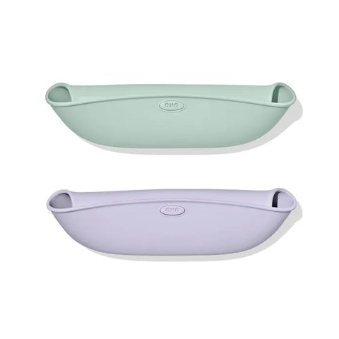 Roll-Up Bib - 2 Pack - Lilac And Opal