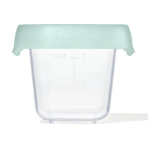 Baby Blocks Food Storage Containers (2 oz) - Opal