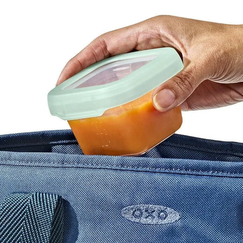 12-Piece Baby Blocks Food Storage Container Set - Opal